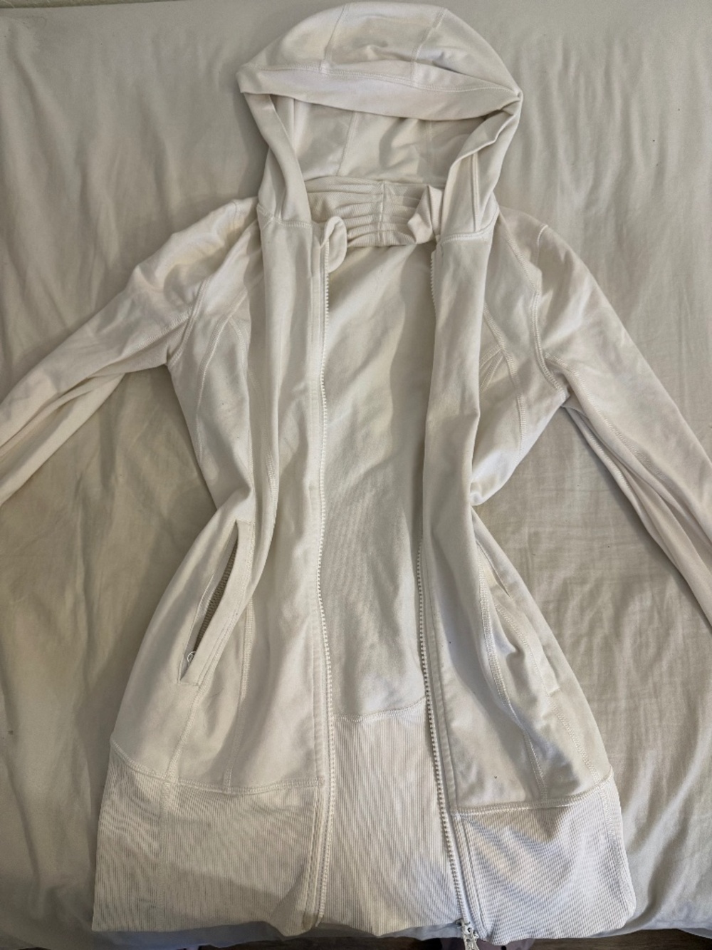 Lululemon white athletic jacket